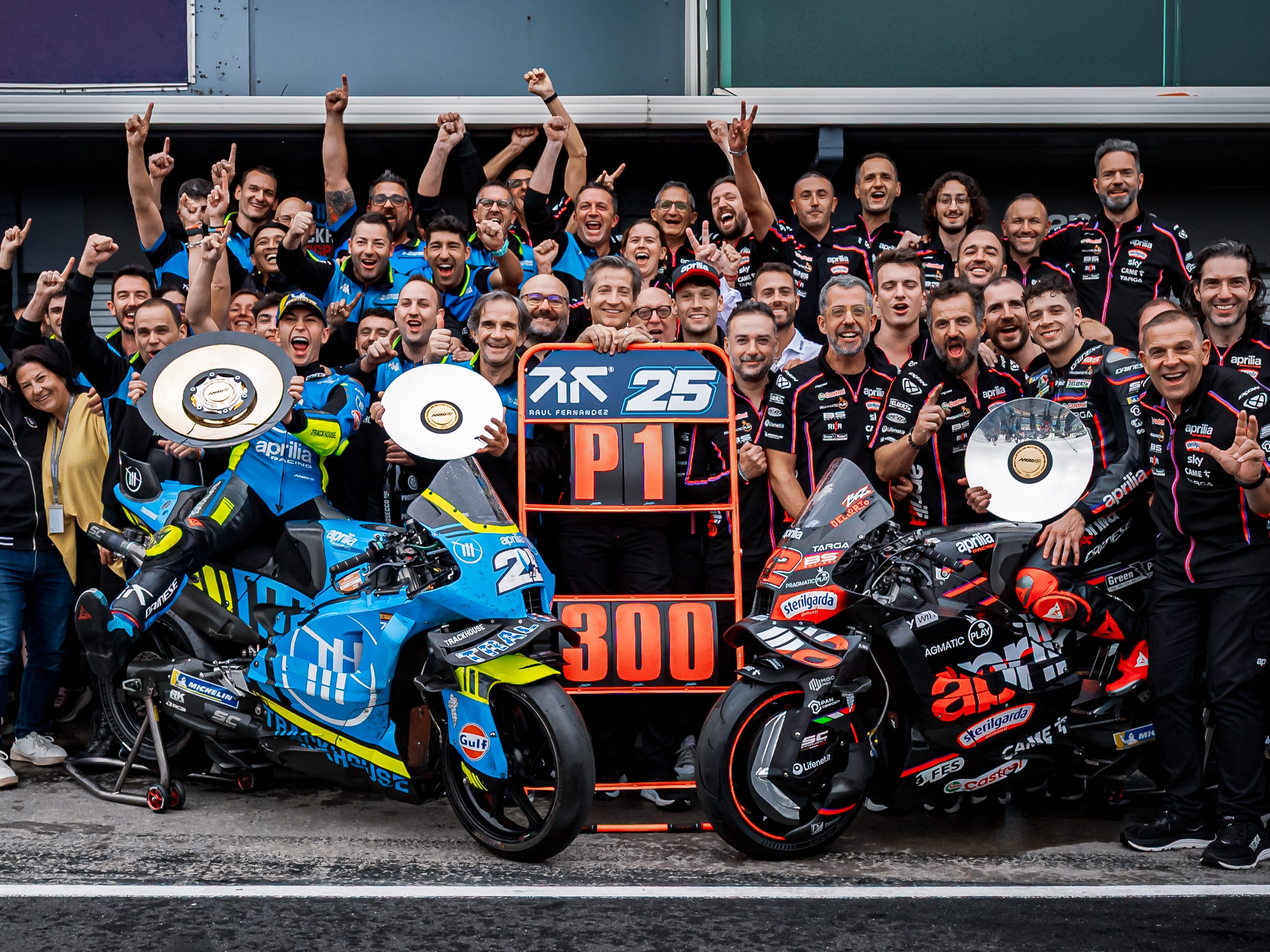 Aprilia的第300场胜利！